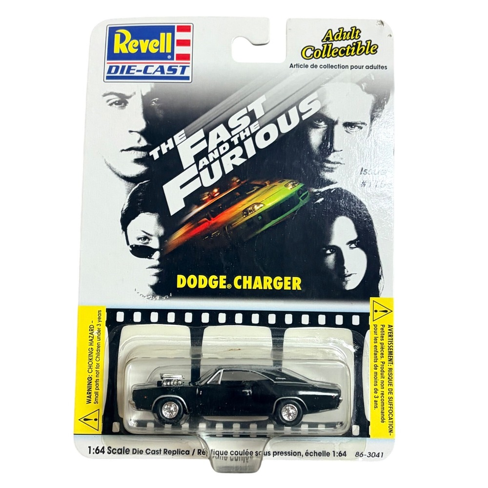 Revell Fast and the Furious Dodge Charger 1:64 Die-Cast Replica 86-3041 Black